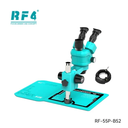 RF4 RF-55P-B52 6.5-55X Trinocular Microscope