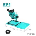 RF4 RF-55P-B52 6.5-55X Trinocular Microscope