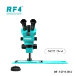 RF4 RF-55PM-B52 Trinocular Stereo Microscope 6.5-55X