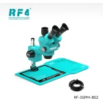 RF4 RF-55PM-B52 Trinocular Stereo Microscope 6.5-55X