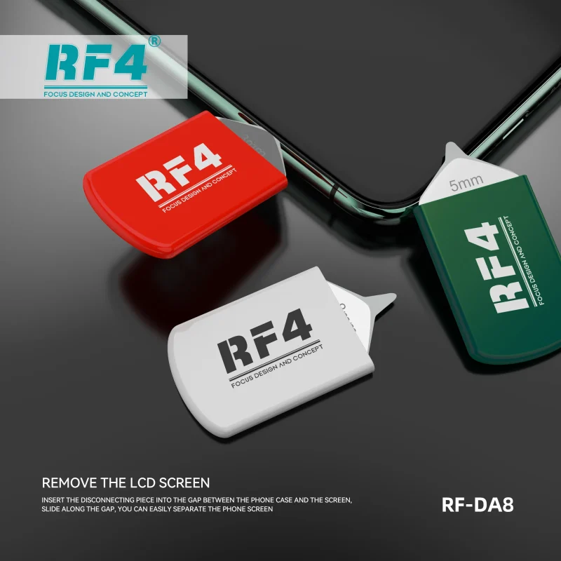 RF4 RF-DA8 3-in-1 Phone Disassembly Tin Scraping Blade