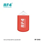 RF4 RF-DA8 3-in-1 Phone Disassembly Tin Scraping Blade