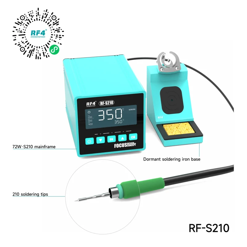 RF4 RF-S210 72W C210 Smart Soldering Station