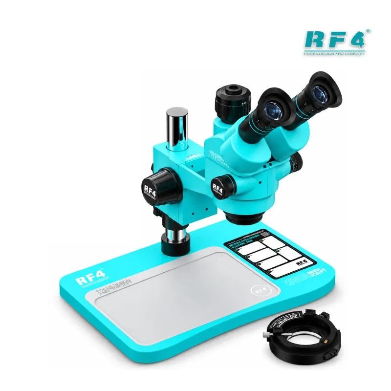 RF4 RF-6558Pro 6.5-58X Trinocular Stereo Microscope