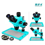 RF4 RF-6565ProD2 Trinocular Microscope With Aluminum Alloy Base