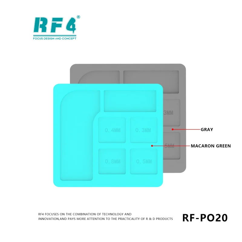 RF4 PO20 Silicone Mat
