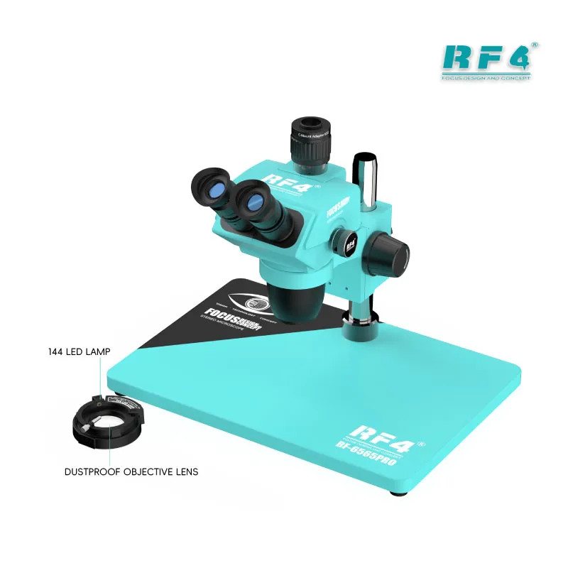 RF4 RF-6565 Pro Plus Stereo Microscope (1) RF4 RF-6565 Pro Plus Stereo Microscope