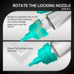RF4 RF-B20 20mL Professional Alcohol Dispenser Bottle - Image 2