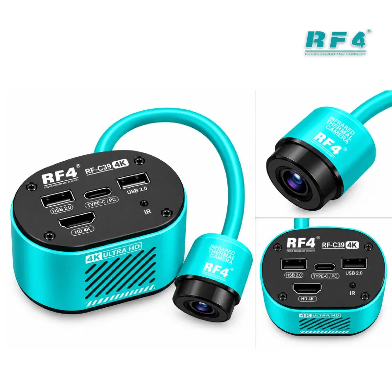 RF4 RF-C39 Dual 4K Infrared Thermal Camera For Microscope