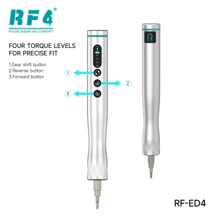 RF4 RF-ED4 Multi-function Electric Screwdriver Set with 42Pcs S2 Steel Bits