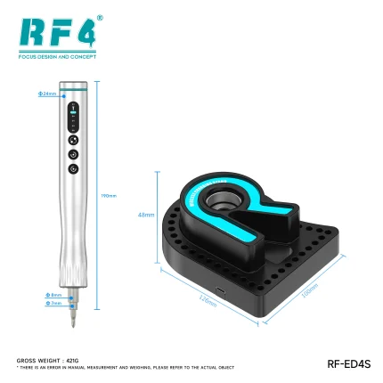 RF4 RF-ED4S Multi-function Electric Screwdriver Set with 42Pcs S2 Steel Bits