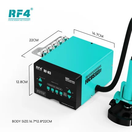 RF4 RF-H3 Digital Hot Air Gun