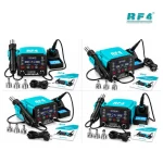 RF4 RF-H7 2-in-1 Digital Hot Air Gun Soldering Iron Station