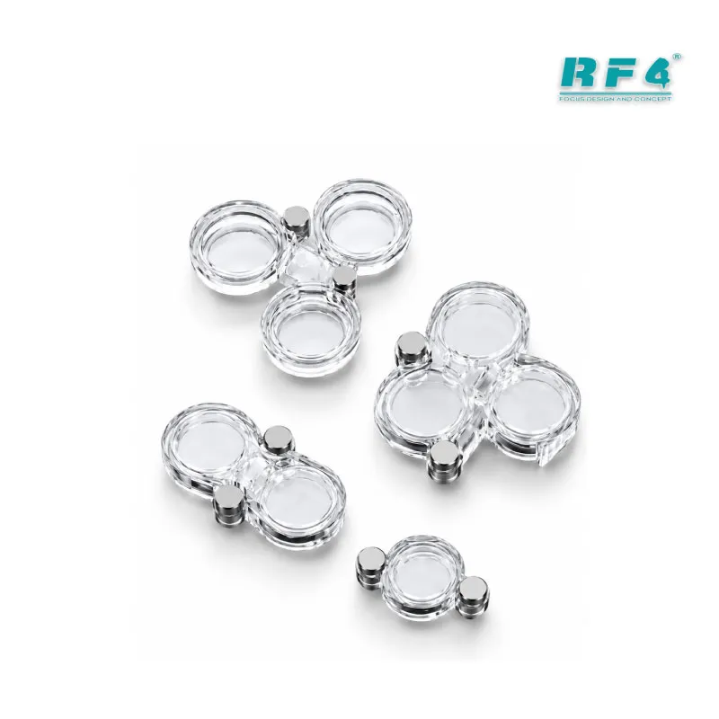 RF4 RF-LP8R Magnetic Camera Lens Protection Cover Set