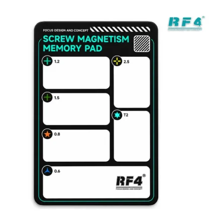 RF4 RF-MP21 Soft Magnetic Screw Position Memory Mat