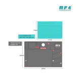 RF4 RF-PO2 Microscope Maintenance Mat Universal Heat Resistant Pad