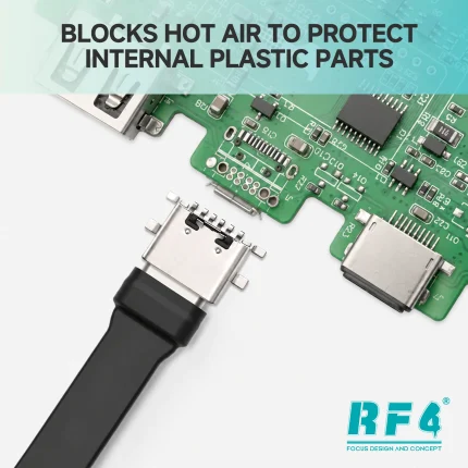 RF4 RF-TP20 Micro-USB and Type-C Dual-Head Charging Port Protector