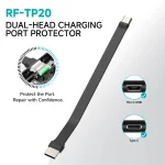 RF4 RF-TP20 Micro-USB and Type-C Dual-Head Charging Port Protector