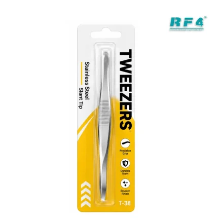 RF4 RF-TZ06 High-Precision Ultrafine Alloy Wide-Body Tweezers
