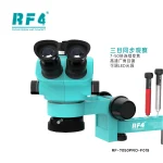 RF4 RF7050 PRO-FO19 360° Adjustable Universal Rotating Lifting Microscope With Silicone Pad