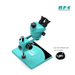 RF4 RF7050 Pro 2024 7-50X Trinocular Stereo Microscope