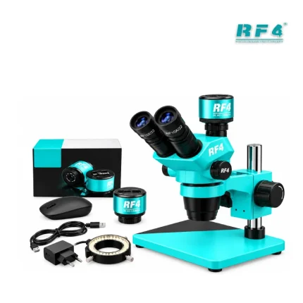 RF4 RF7050Pro-2KC3 Trinocular Microscope & 2K HD Camera