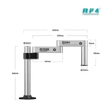 RF4 RF-FO25 360° Microscope Swing Arm Stand - Image 5